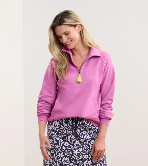 Mock Neck Pullover - Orchid -Hatley