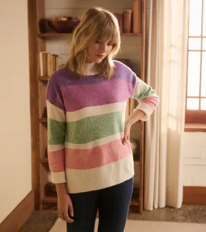 Mock Neck Tunic - Sunrise Colour Block -Hatley