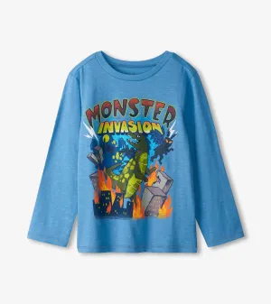 Monster Invasion Long Sleeve Tee | Hatley