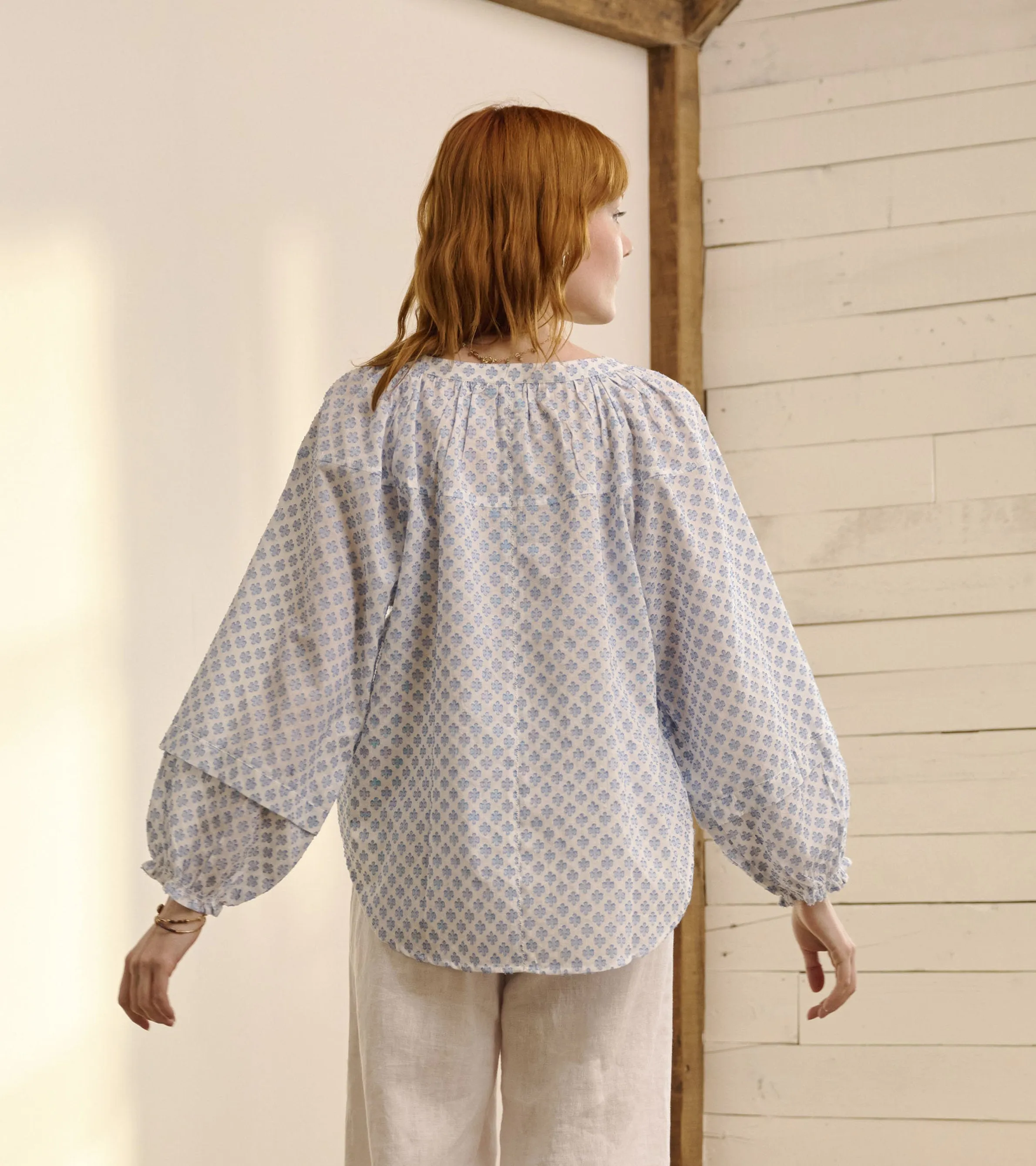 Naomi Blouse - Petal Palace -Hatley