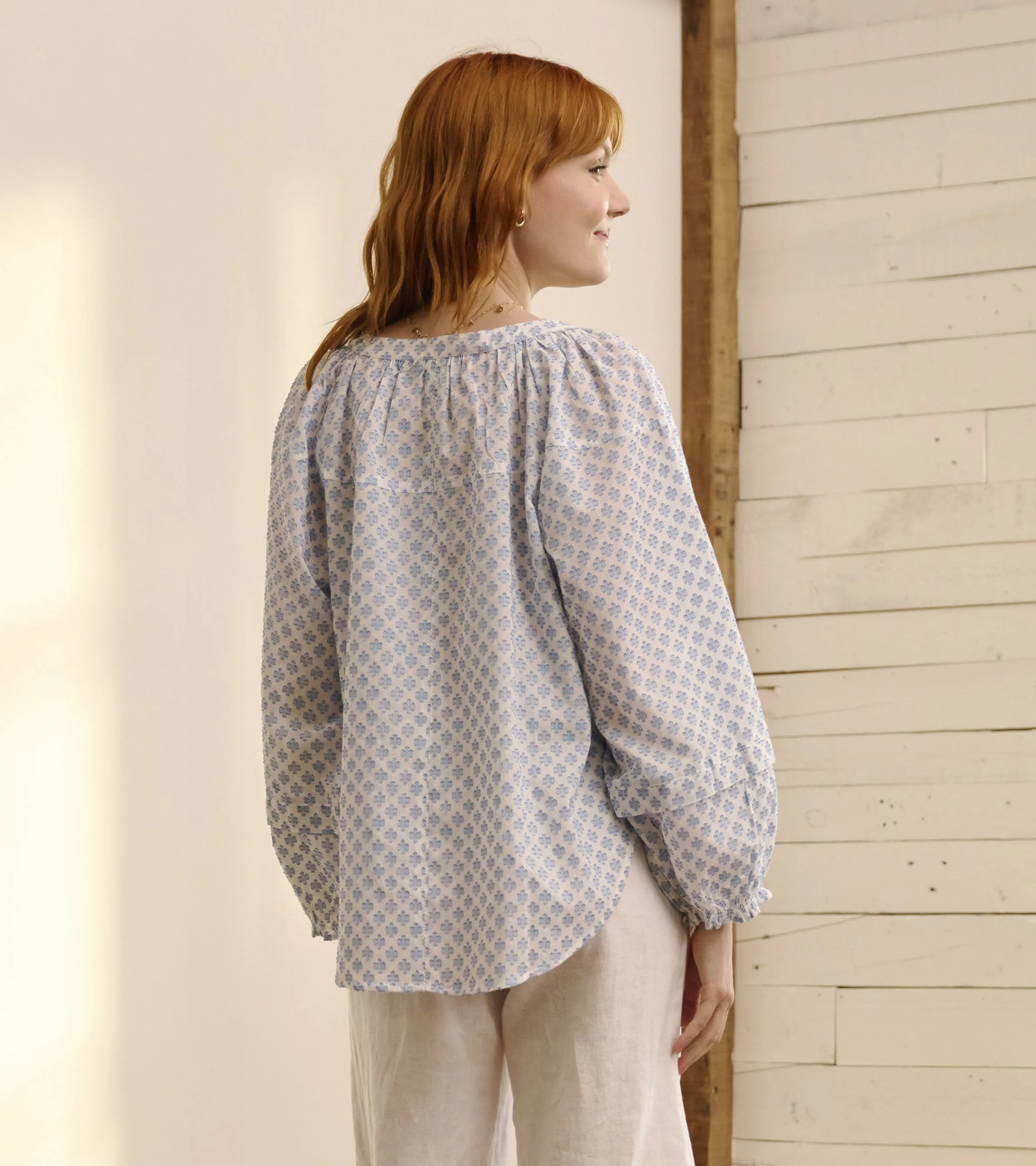 Naomi Blouse - Petal Palace -Hatley