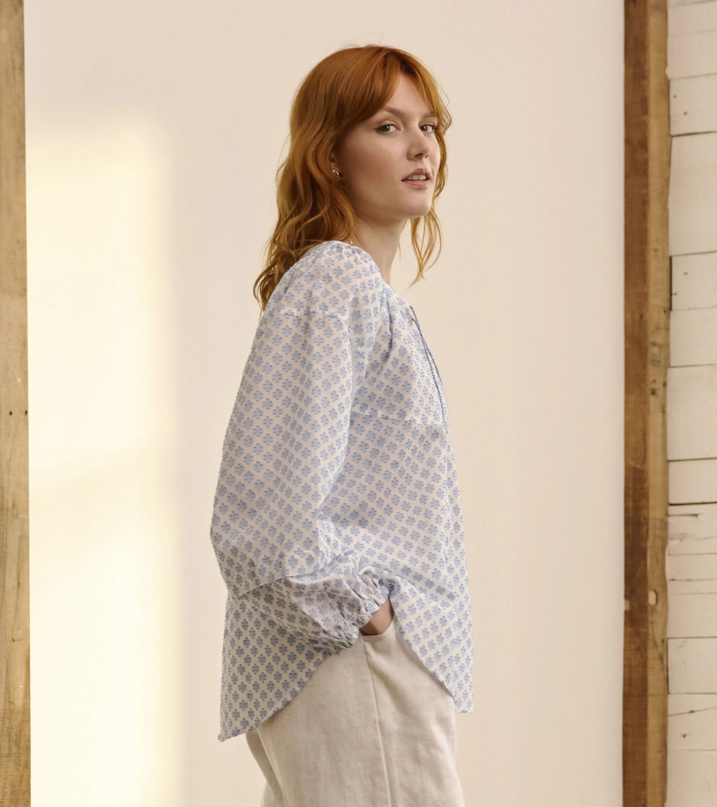 Naomi Blouse - Petal Palace -Hatley