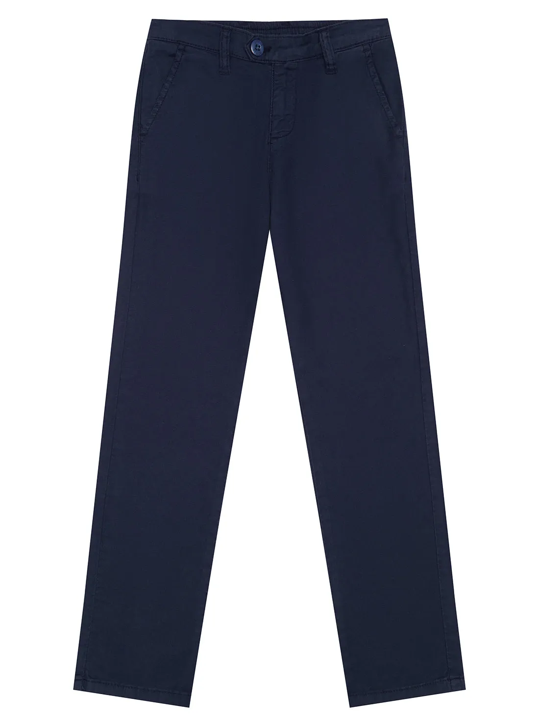 Navy Linen Jogger Chino Pants (2-7) Guess