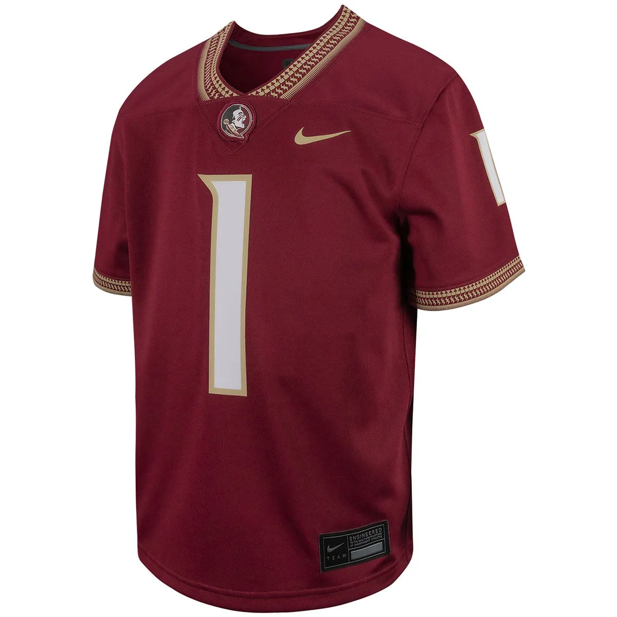 Nike Kid's Florida State Seminoles 2024 #1 Replica Football Jersey - Garnet