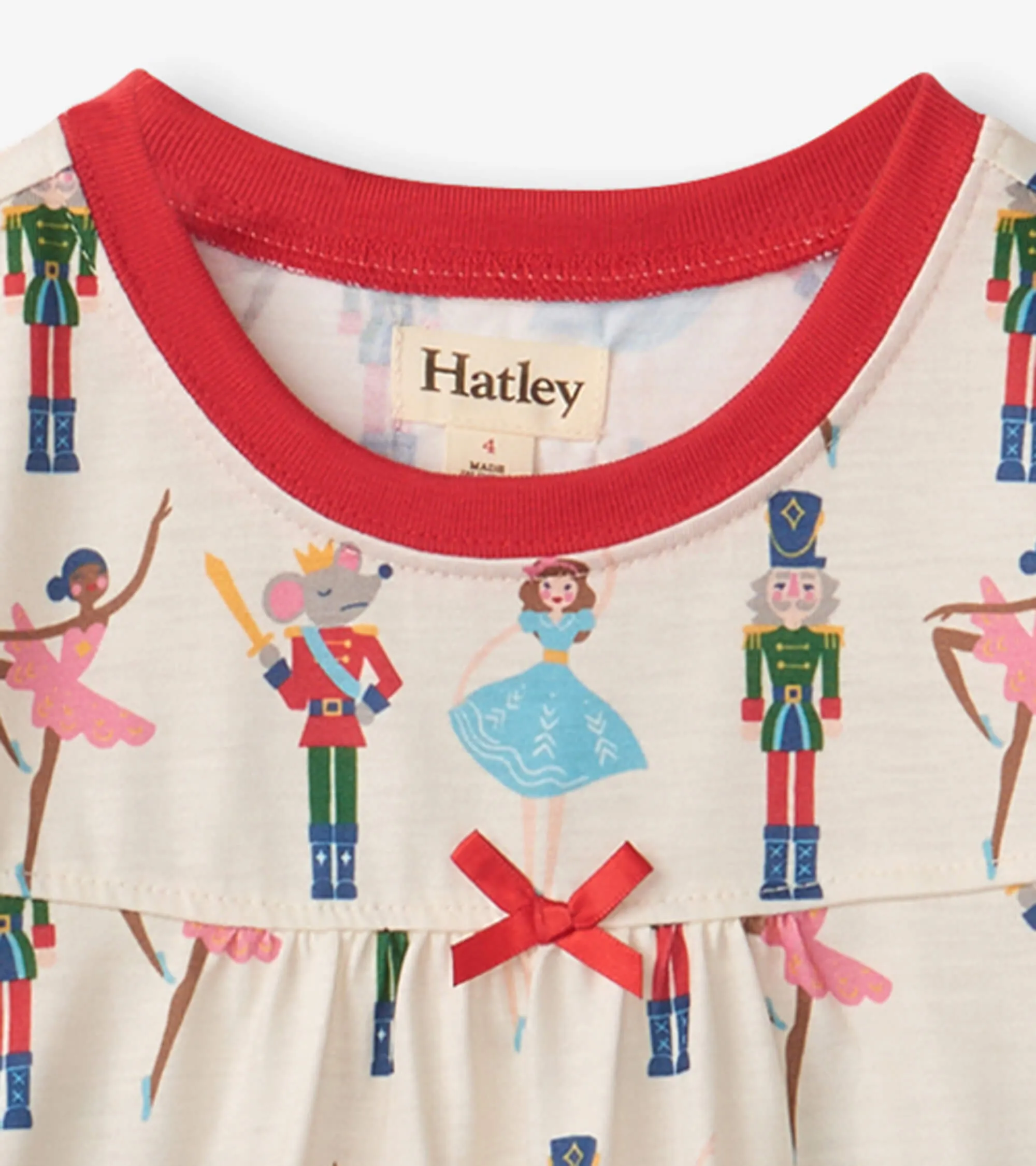 Nutcracker Long Sleeve Girls Nightgown -Hatley
