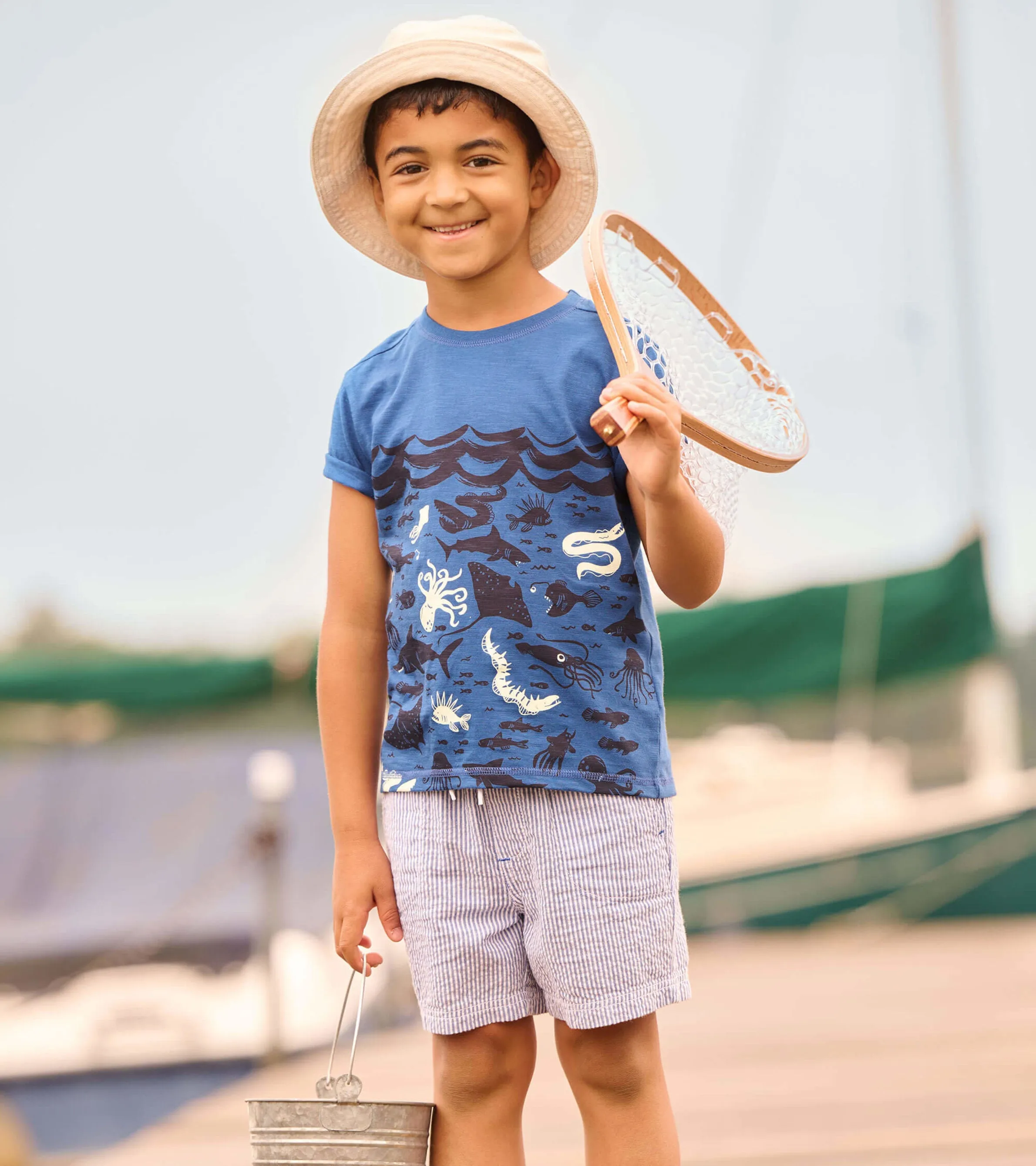 Ocean Glow In The Dark Graphic Tee -Hatley