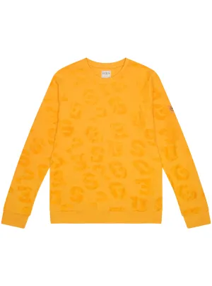 Orange Long Sleeve Active Top (7-16) Guess