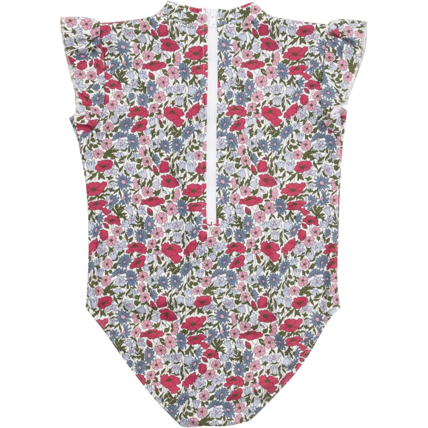 Petit Crabe Poppy & Daisy P Beaa Swimsuit S/S - Made With Liberty Fabrics