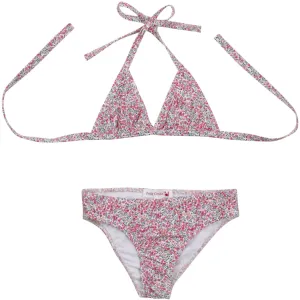 Petit Crabe Wiltshire Bud Elle Triangle Bikini - Made With Liberty© Fabric