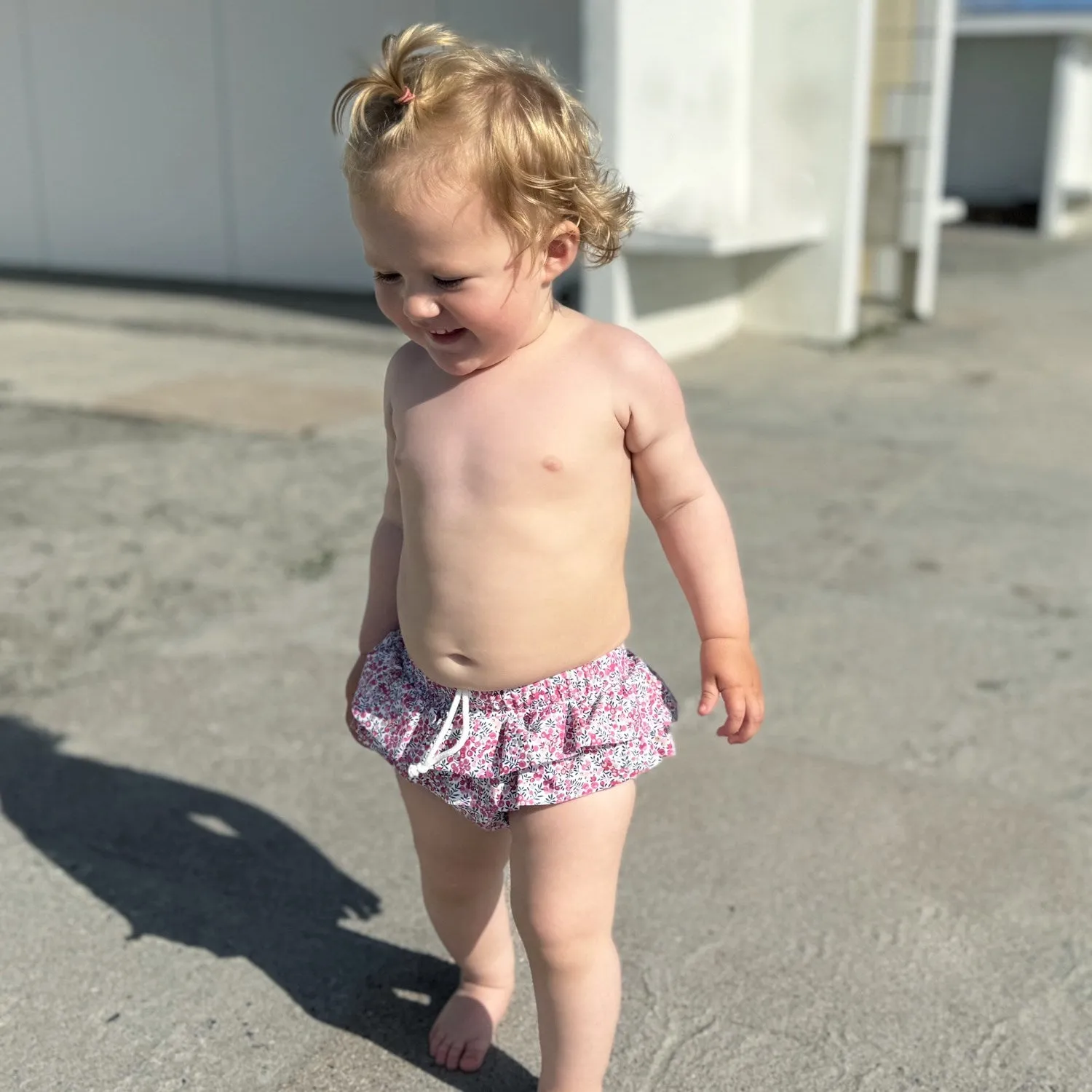 Petit Crabe Wiltshire Bud Ida Swim Nappy - Made With Liberty© Fabric