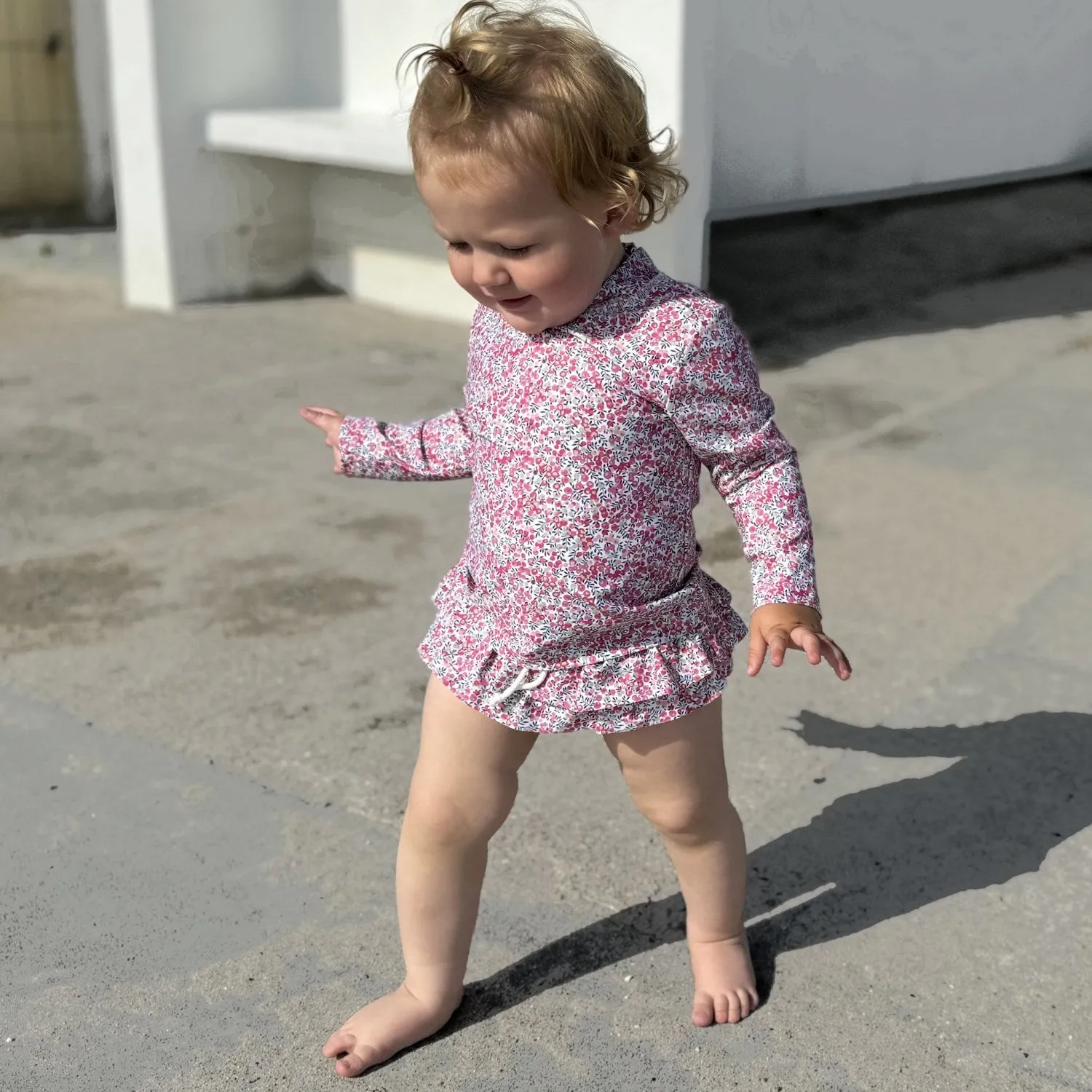 Petit Crabe Wiltshire Bud Ida Swim Nappy - Made With Liberty© Fabric