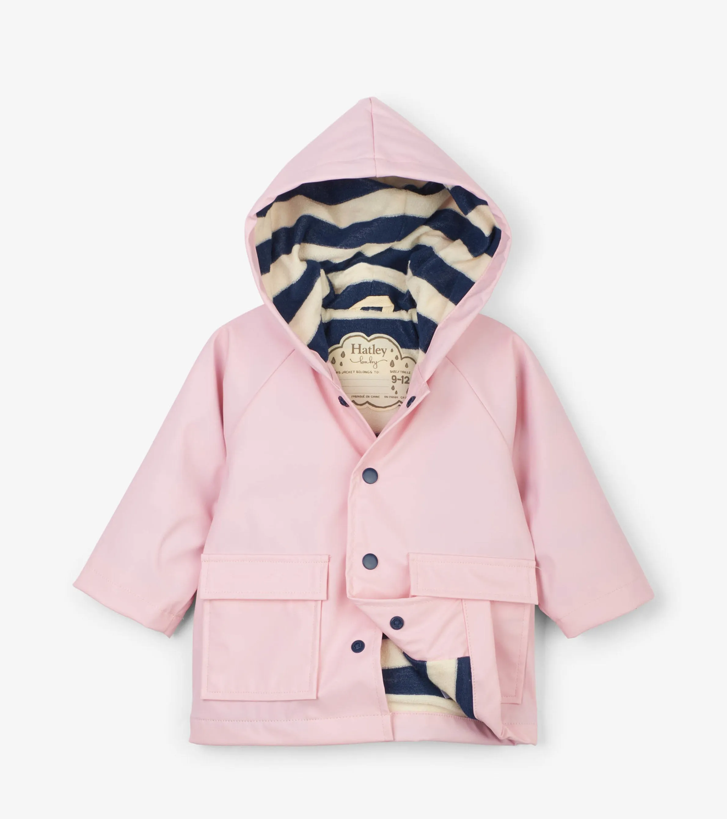 Pink Baby Raincoat -Hatley