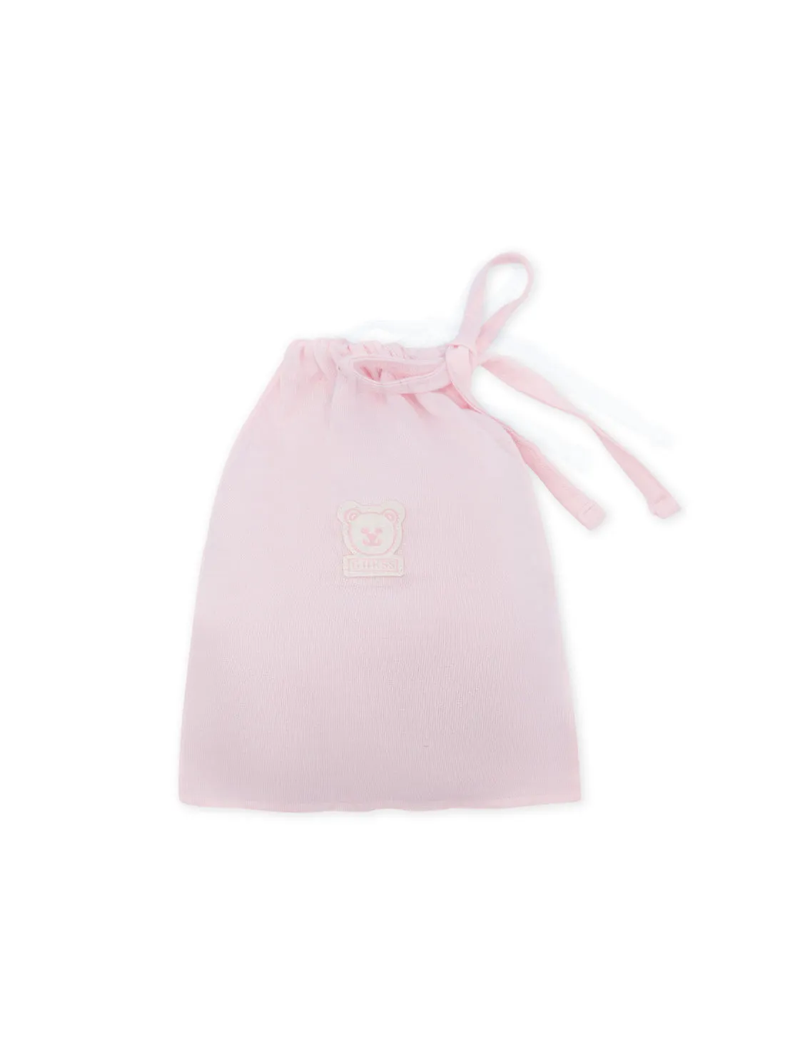 Pink Newborn Booties (O/S) Guess