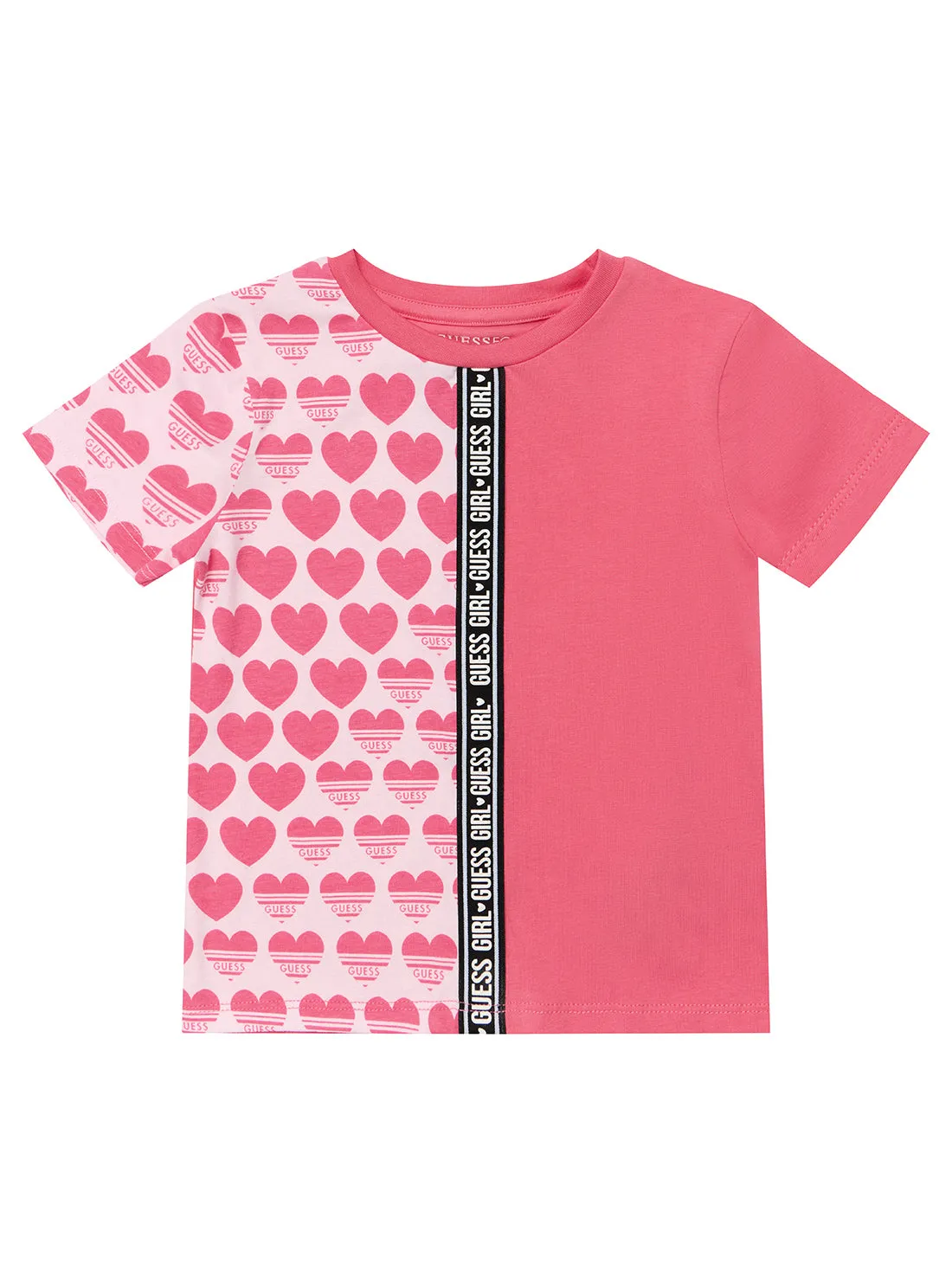 Pink Short Sleeve T-Shirt (2-7) Guess