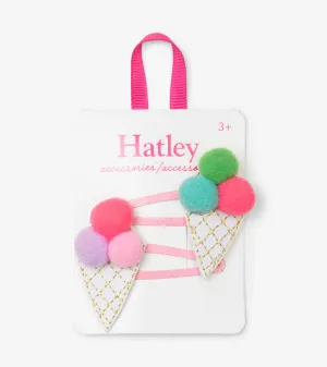 Pom Pom Cones Snap Clips -Hatley