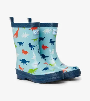 Prehistoric Dinos Shiny Rain Boots -Hatley