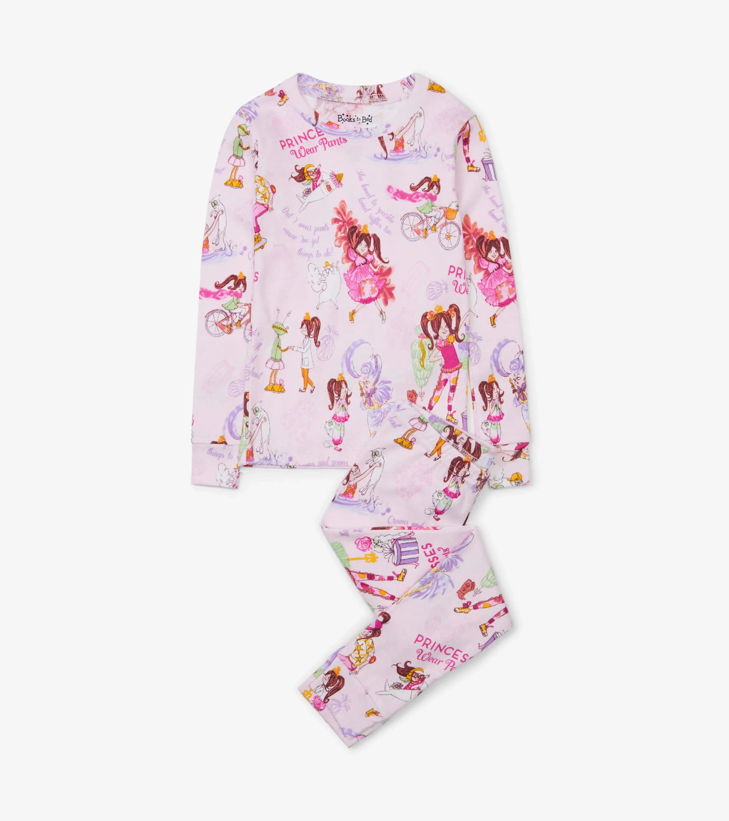 Princesses Wear Pants Pajama Set -Hatley