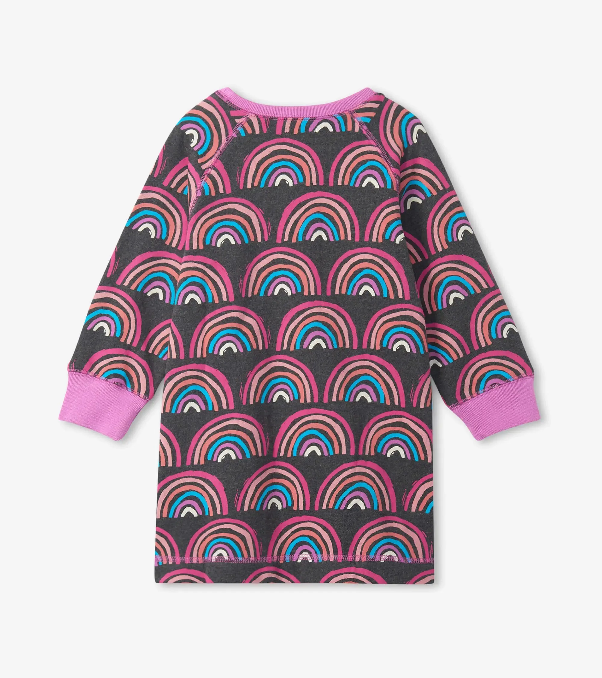 Prismatic Rainbows Sweatshirt Dress | Hatley