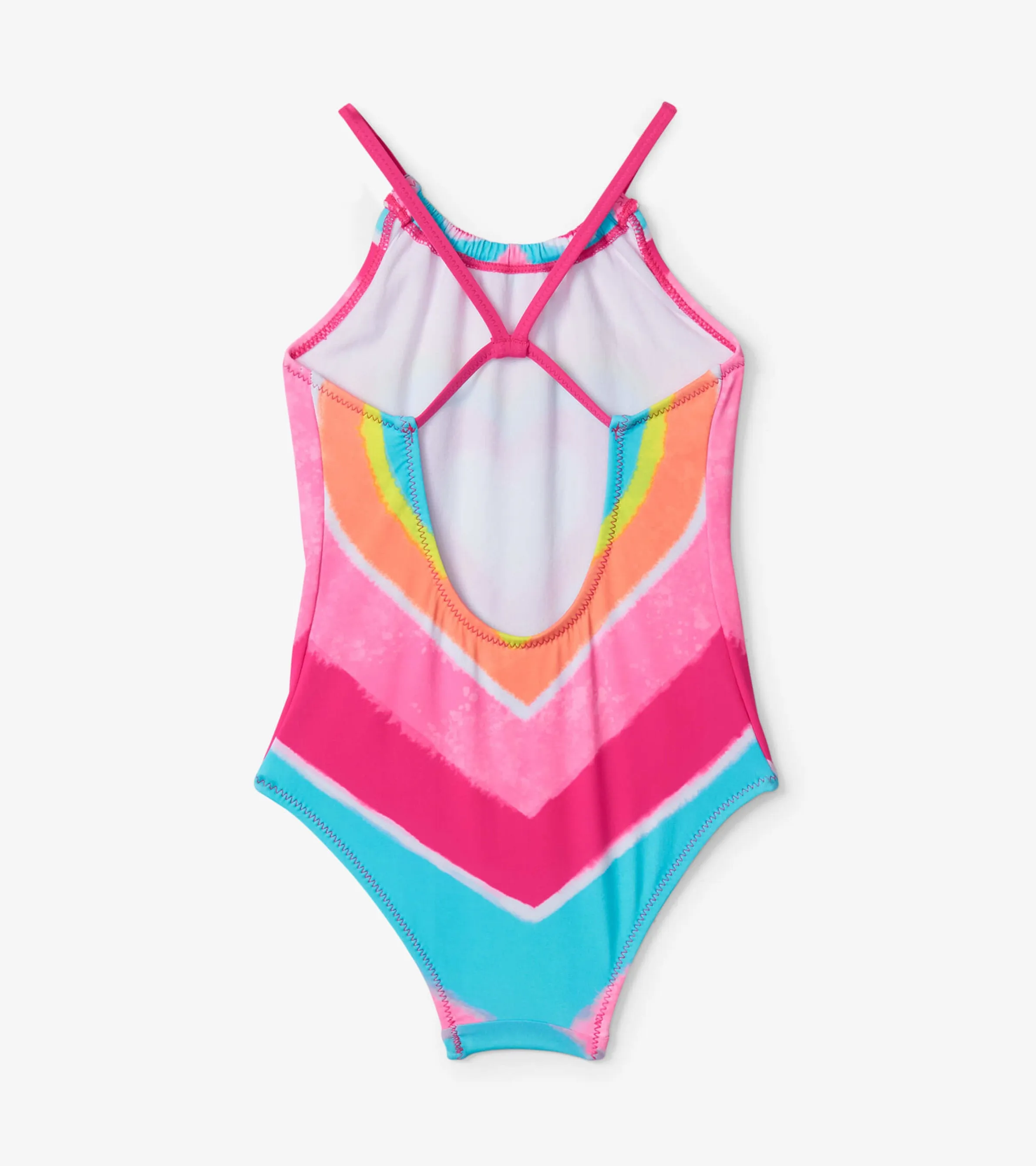 Psychedelic Heart Gather Front Swimsuit -Hatley
