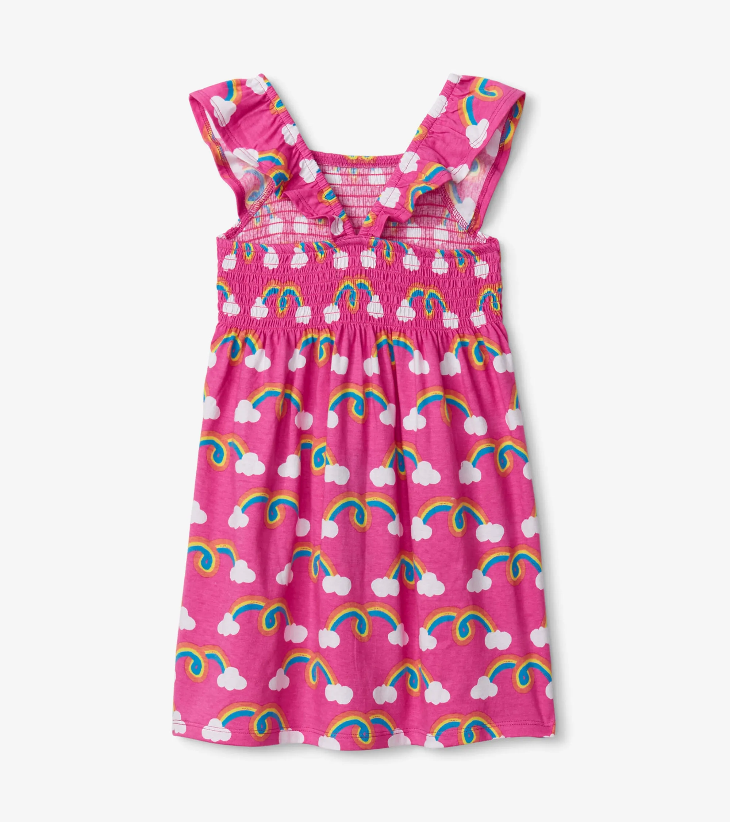 Rainbow Arch Smocked Dress -Hatley