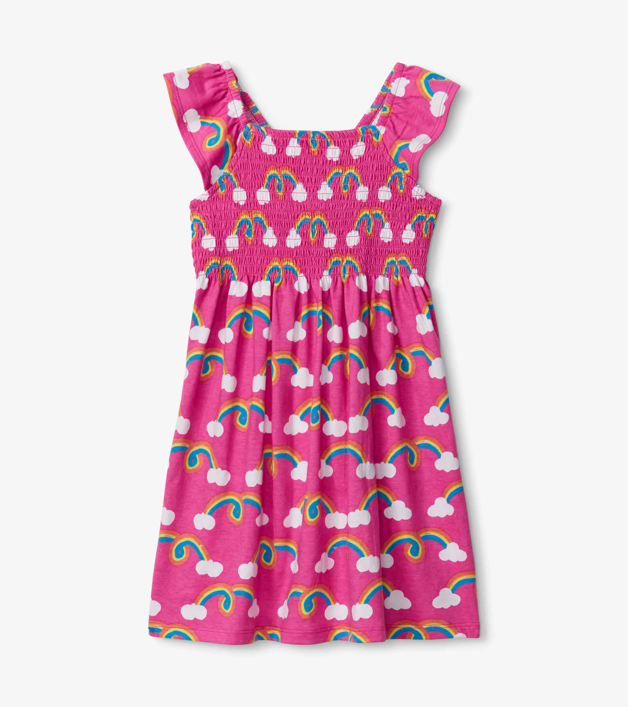 Rainbow Arch Smocked Dress -Hatley