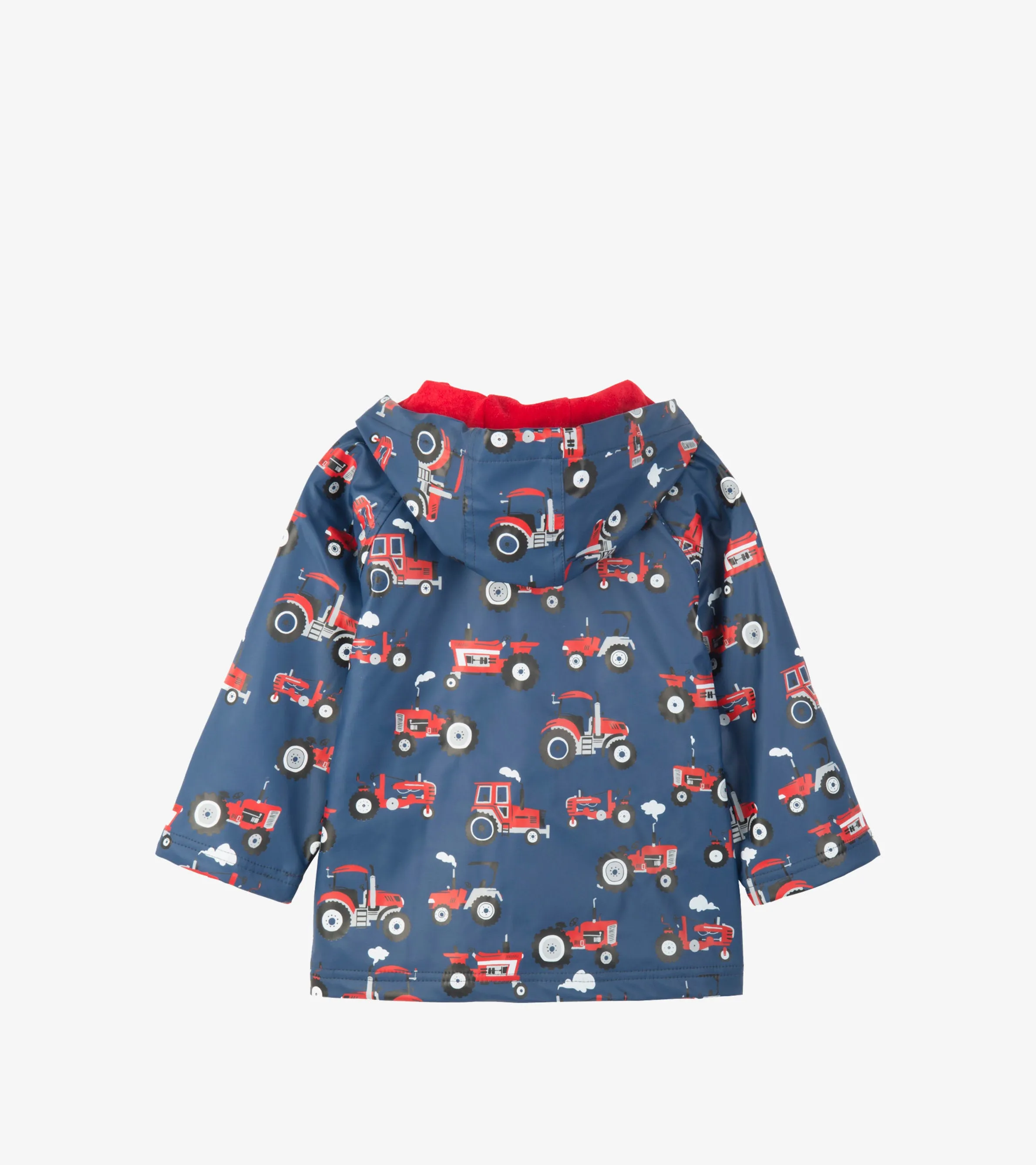 Red Farm Tractors Raincoat -Hatley