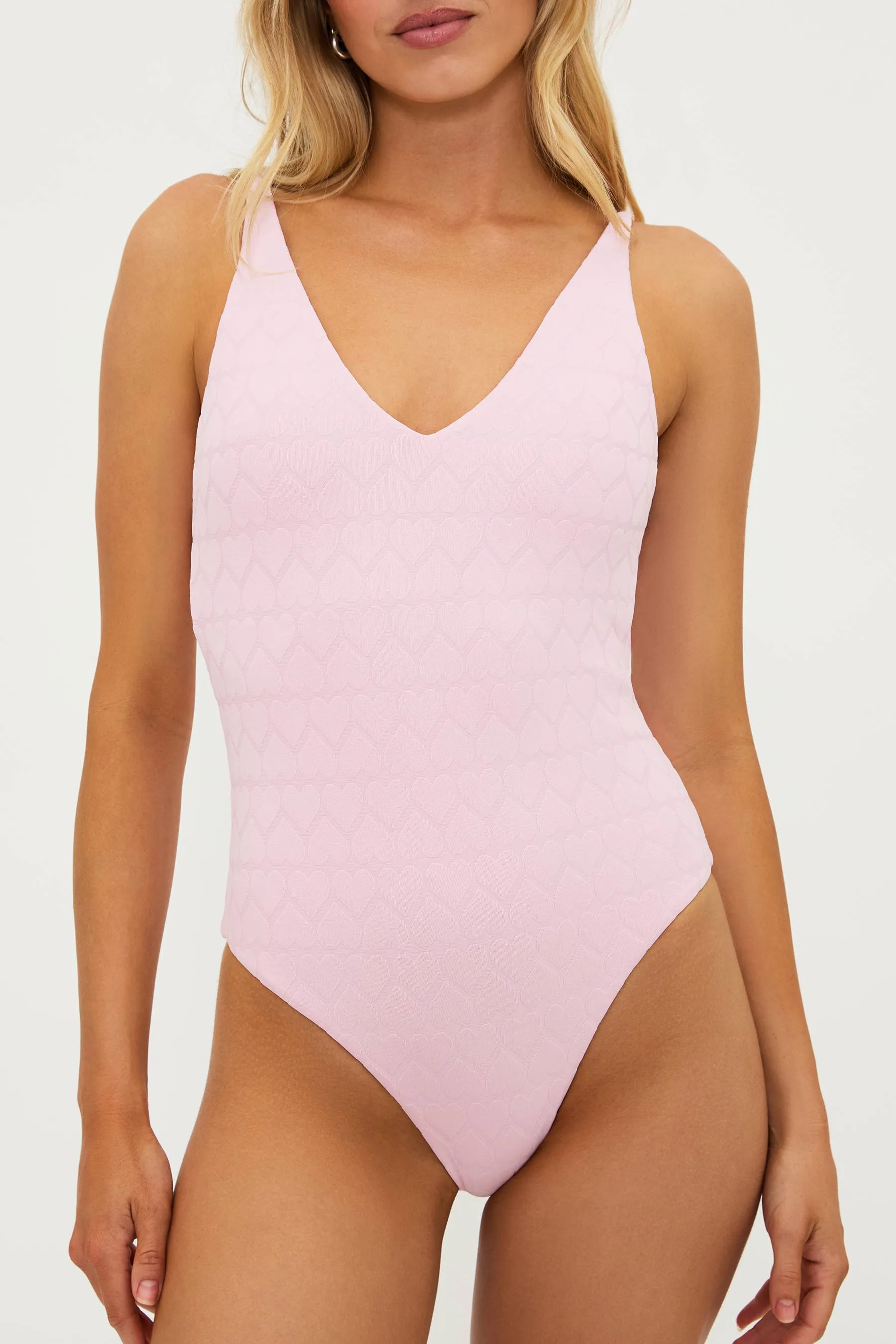Reese One Piece Pink Sands Terry Beach Riot