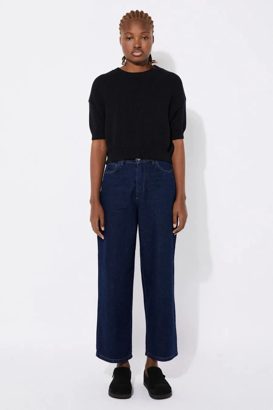 RITA ROW - PATTIE TOP - BLACK - SS25