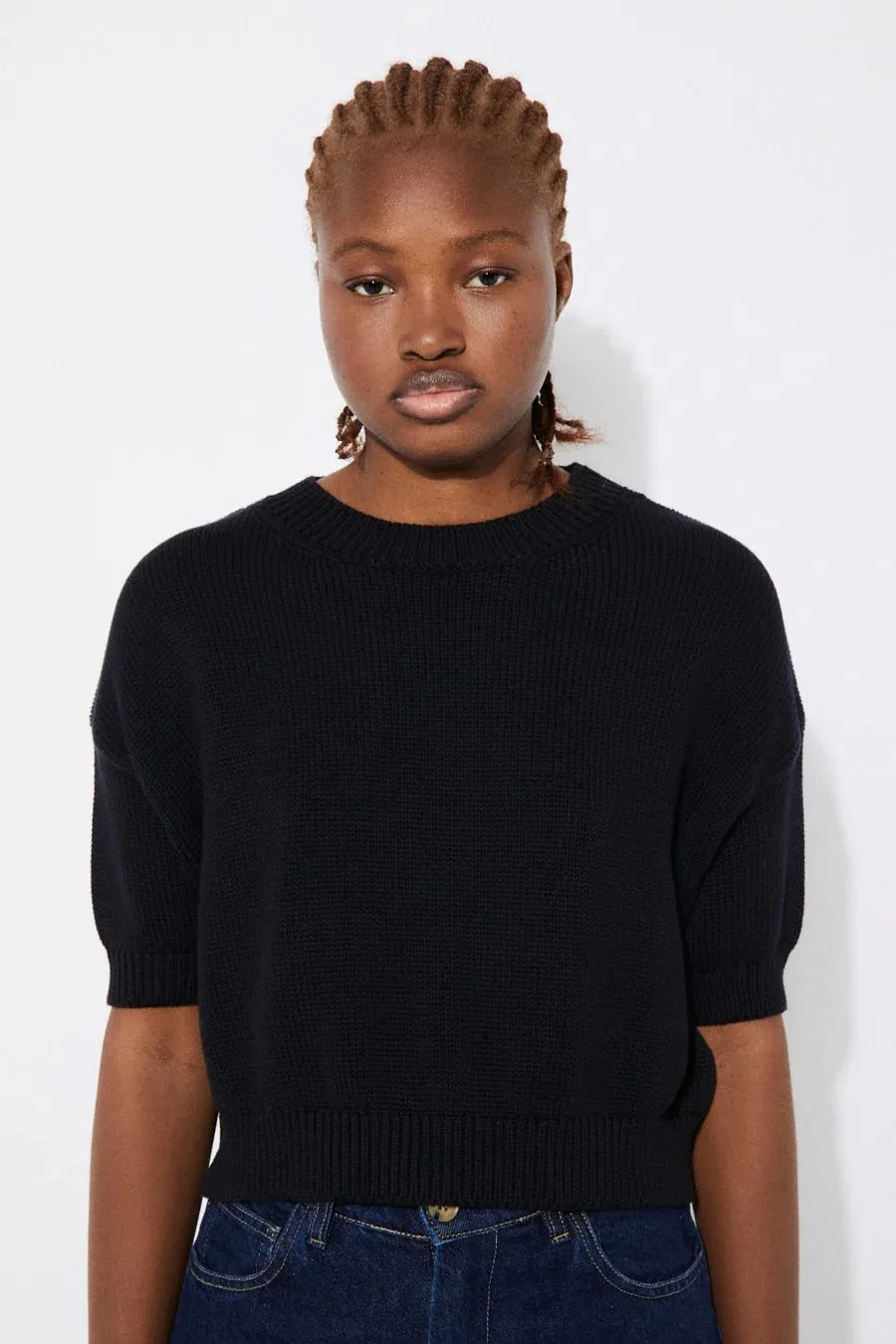 RITA ROW - PATTIE TOP - BLACK - SS25