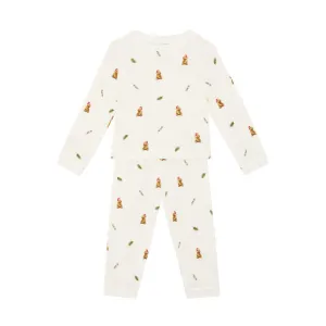 Rosa & Blue Pyjamas - Christmas Bear