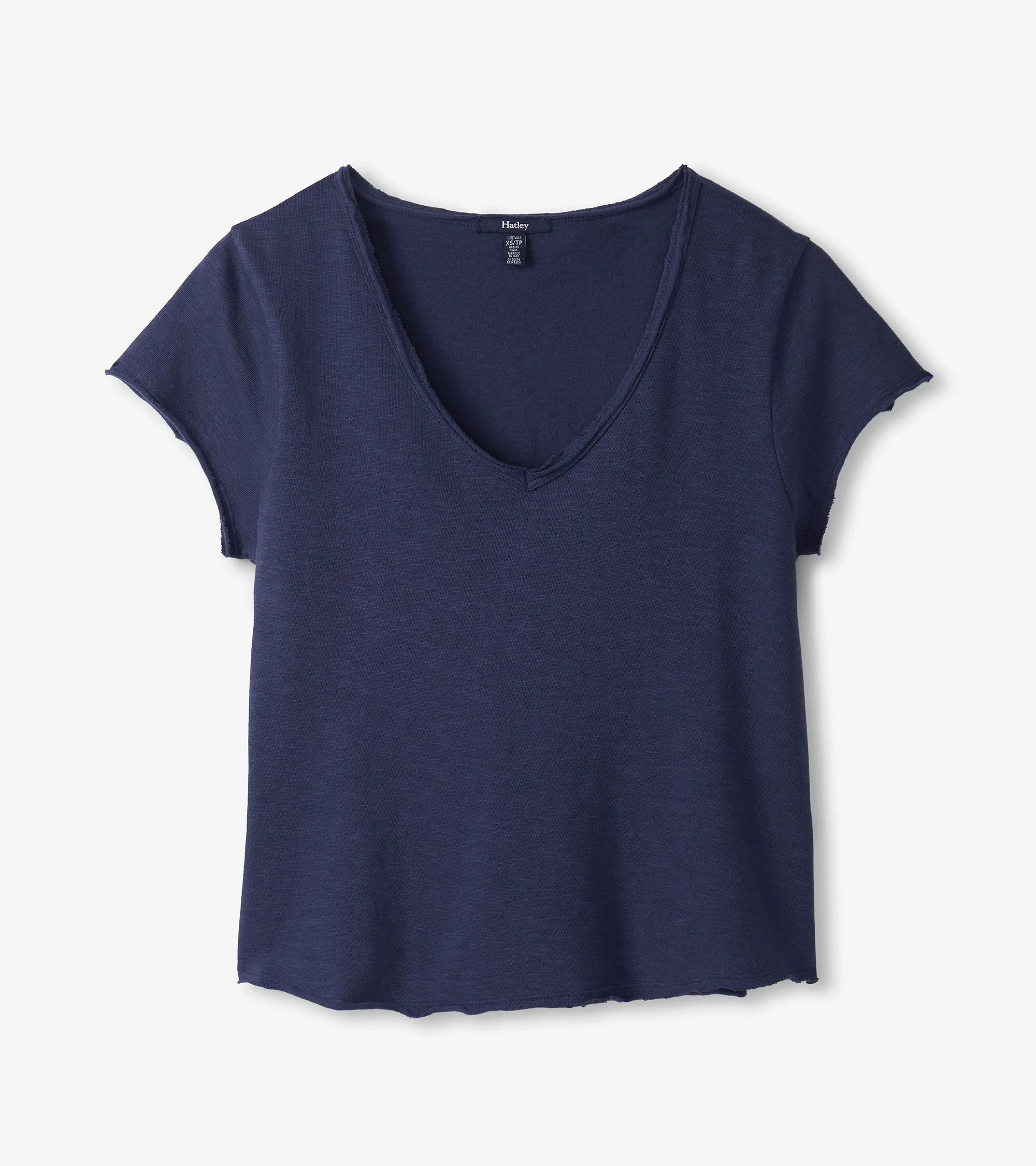 Sadie V-Neck Tee - Patriot Blue -Hatley