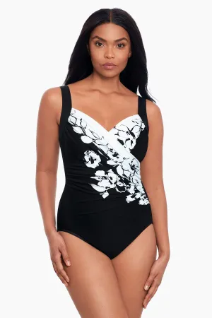 Sanibel One Piece in Sub Rosa