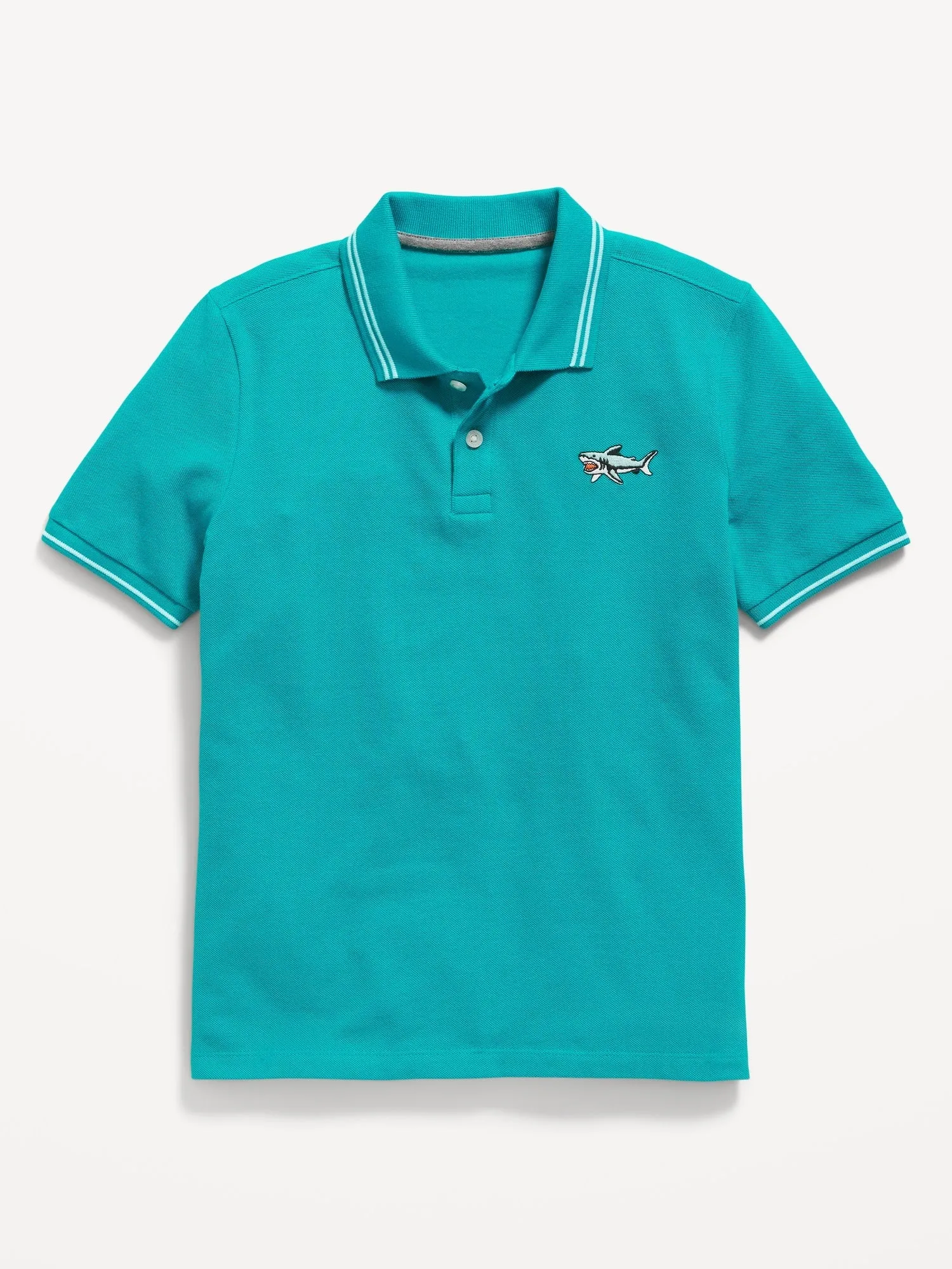 School Uniform Pique Polo Shirt for Boys