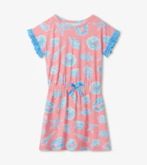 Seashells Cinched Waist Dress | Hatley