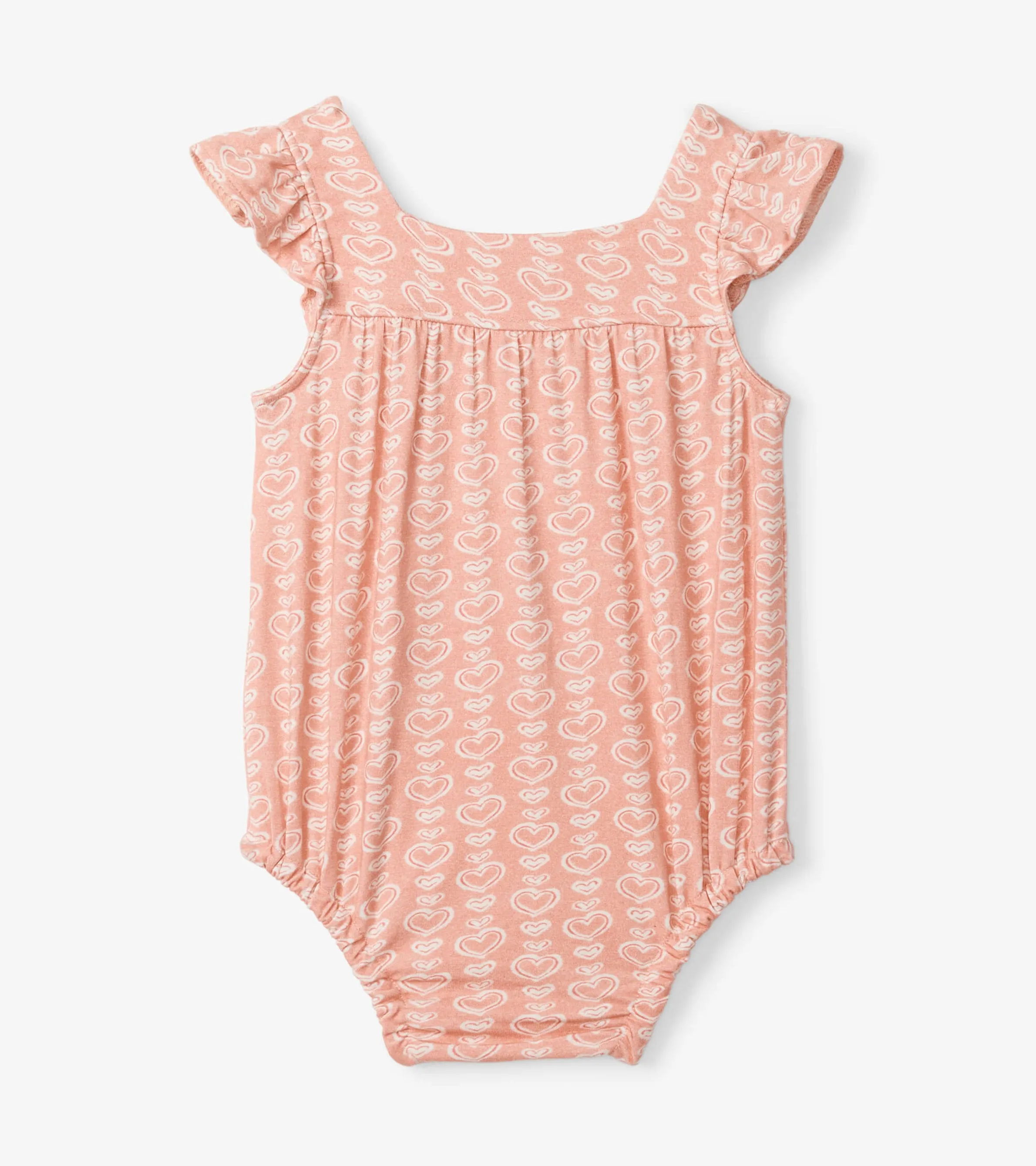 Shibori Hearts Baby Bubble One Piece -Hatley