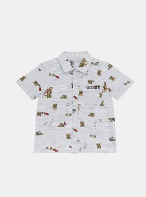 Short Sleeve Poplin Shirt (2-7) Guess