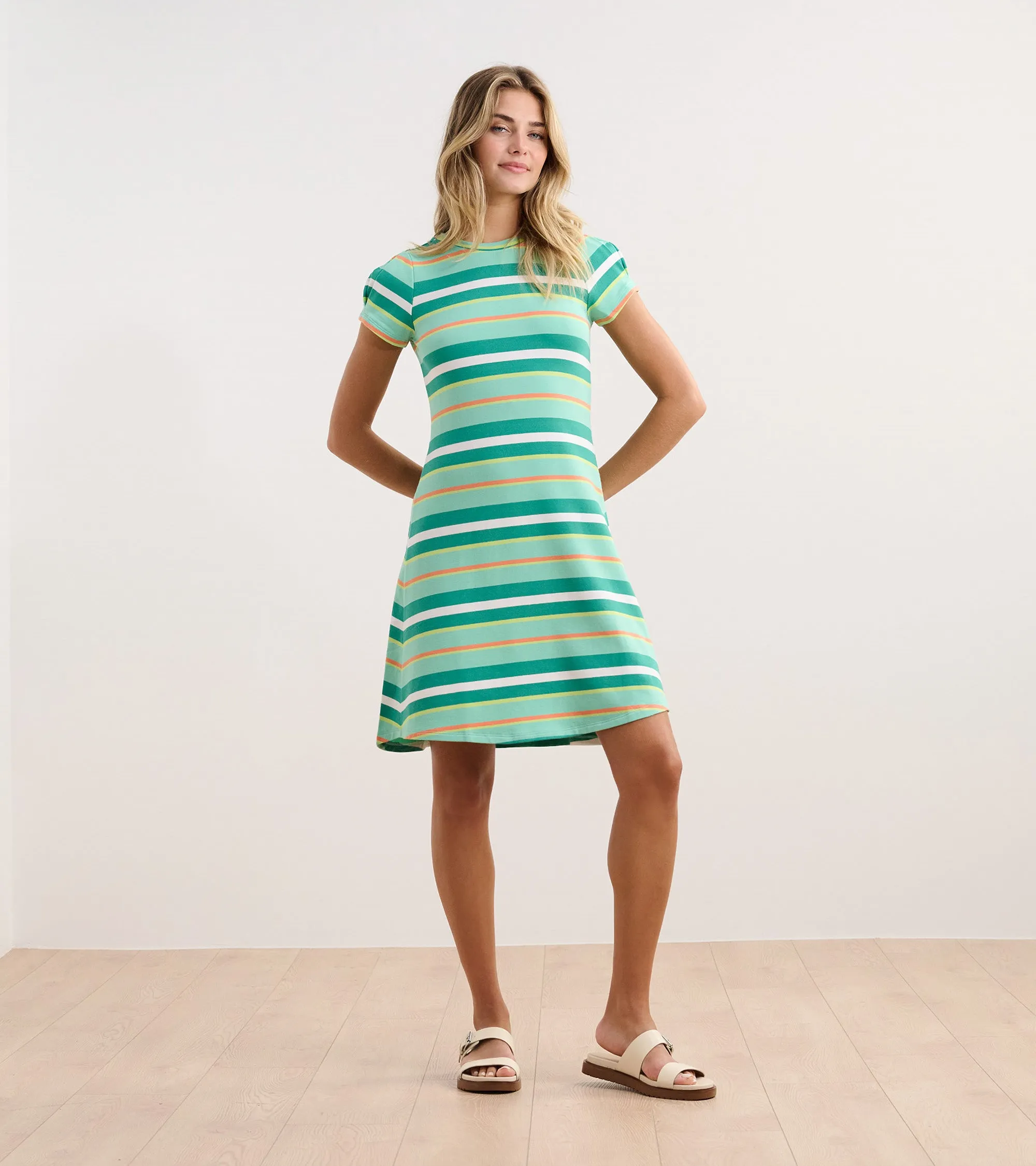 Sienna Dress - Beveled Glass Stripes -Hatley