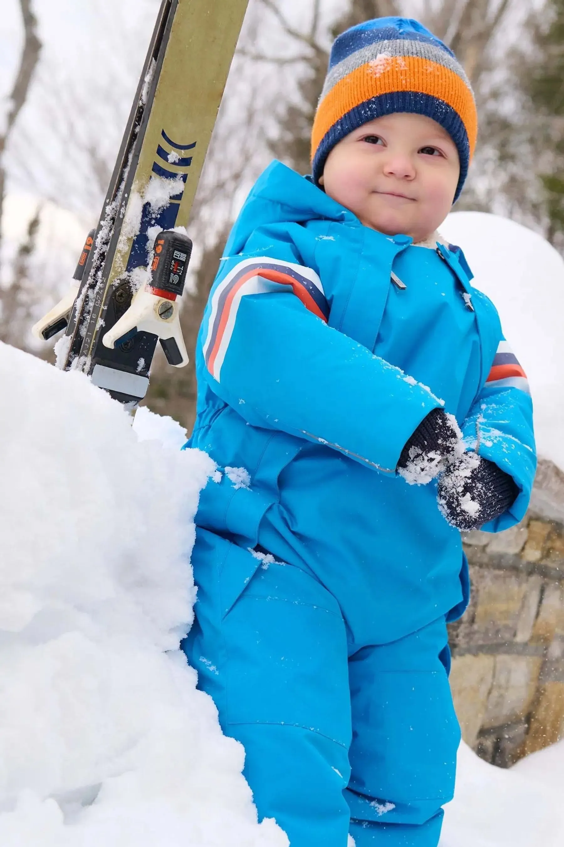 Sky Blue Toddler Snowday Suit | Hatley