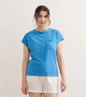 Slouchy Pocket Tee - Marina -Hatley