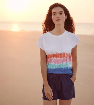 Slouchy Pocket Tee - Vintage Beach -Hatley