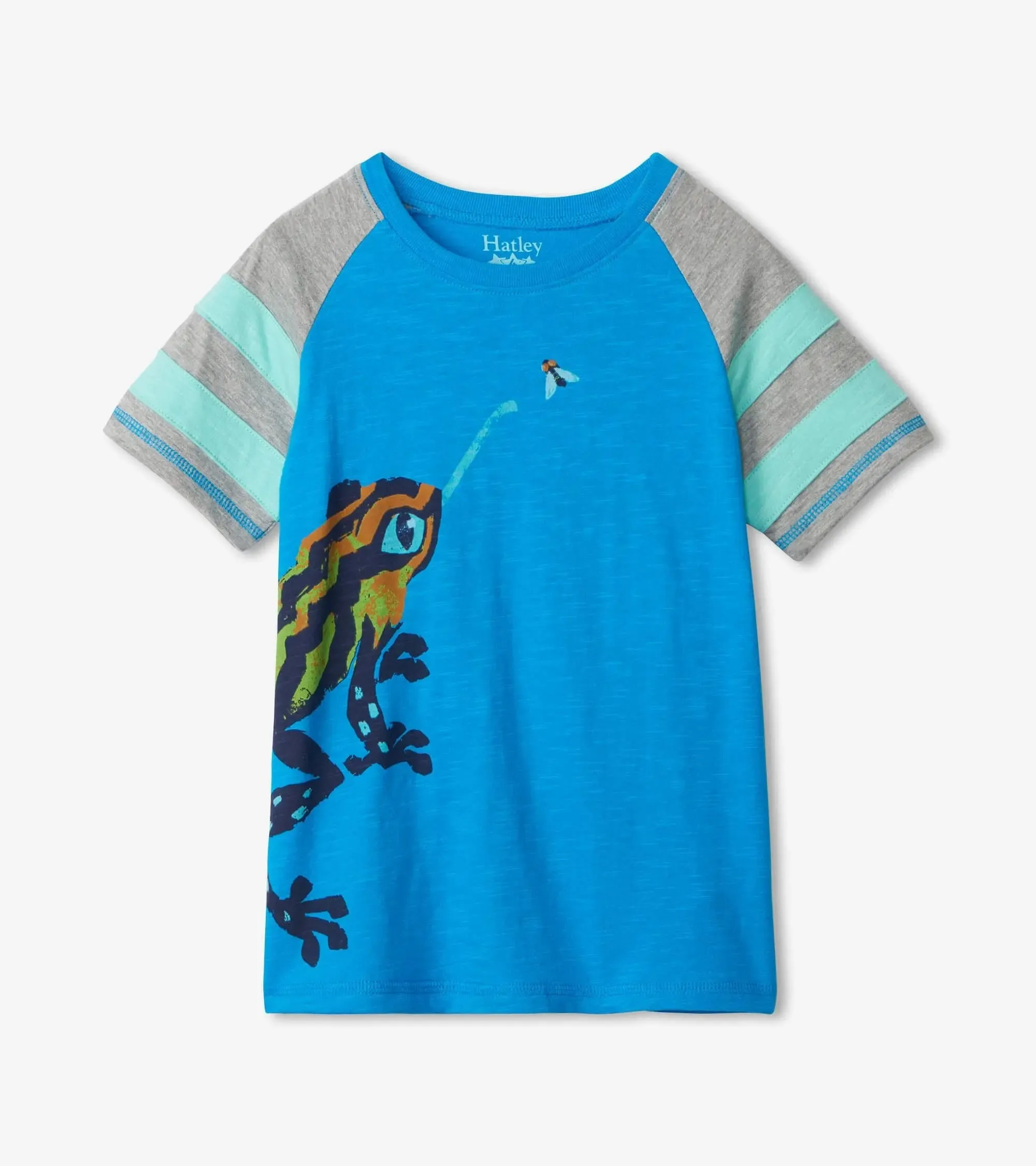Snacking Frog Raglan Tee | Hatley