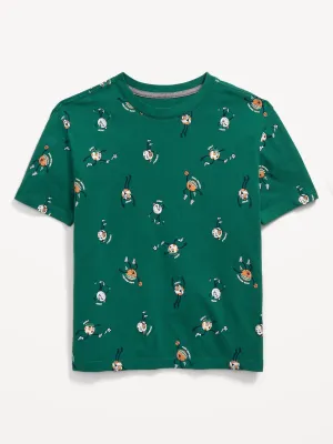 Softest Printed Crew-Neck T-Shirt For Boys