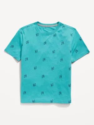 Softest Printed Crew-Neck T-Shirt For Boys