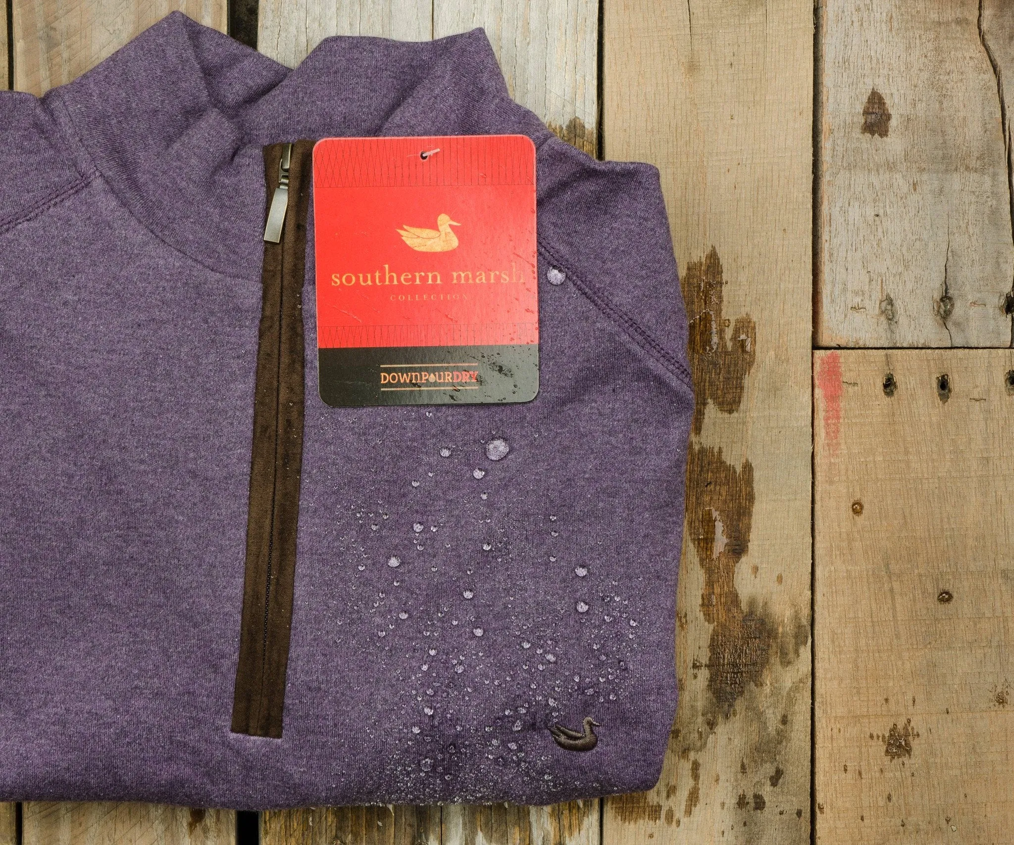 Southern Marsh 21 DownpourDRY Cotton 1/4 Zip Pullover