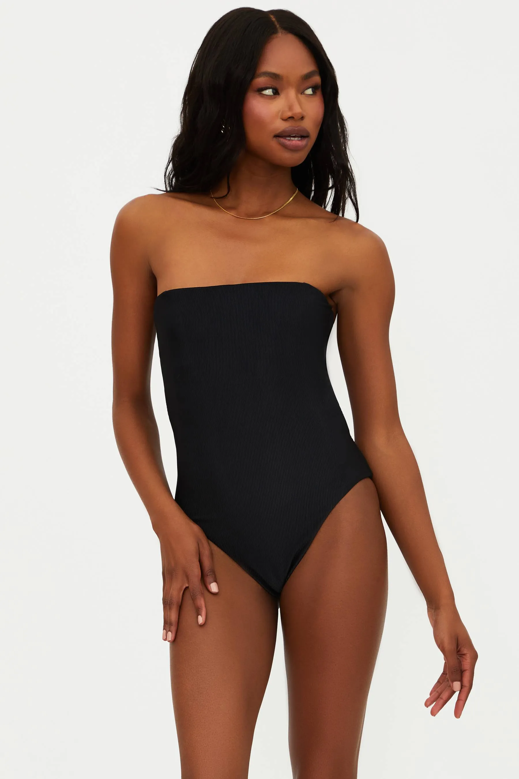 Stassia One Piece Black Beach Riot