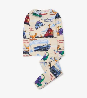 Steam Train, Dream Train Pajama Set -Hatley