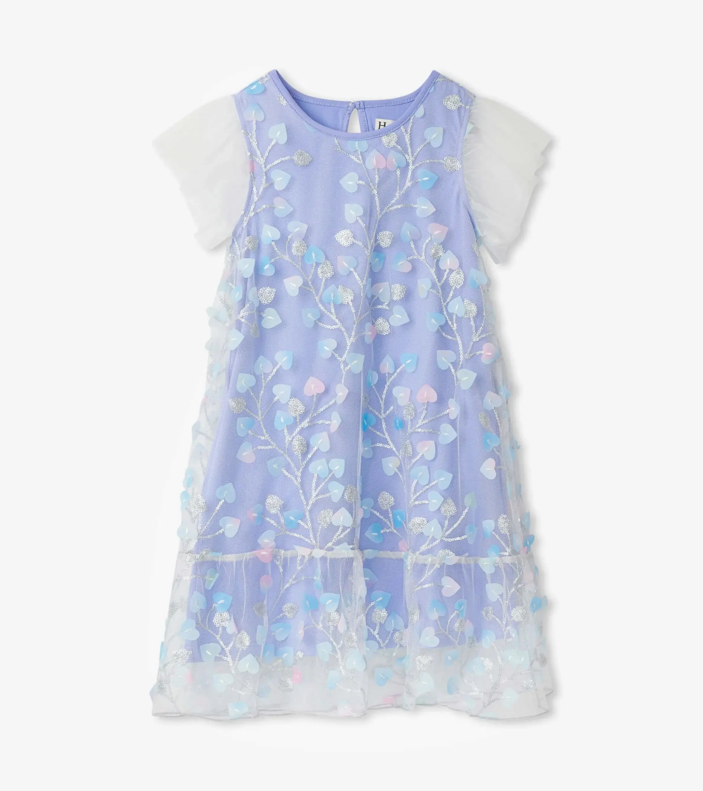 Summer Hearts Tiered Tulle Dress | Hatley