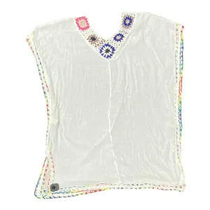Swimwear Cover-Up By Cmc In White, Size:2X