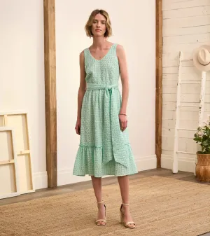 Sydney Midi Dress - Beveled Glass Gingham -Hatley