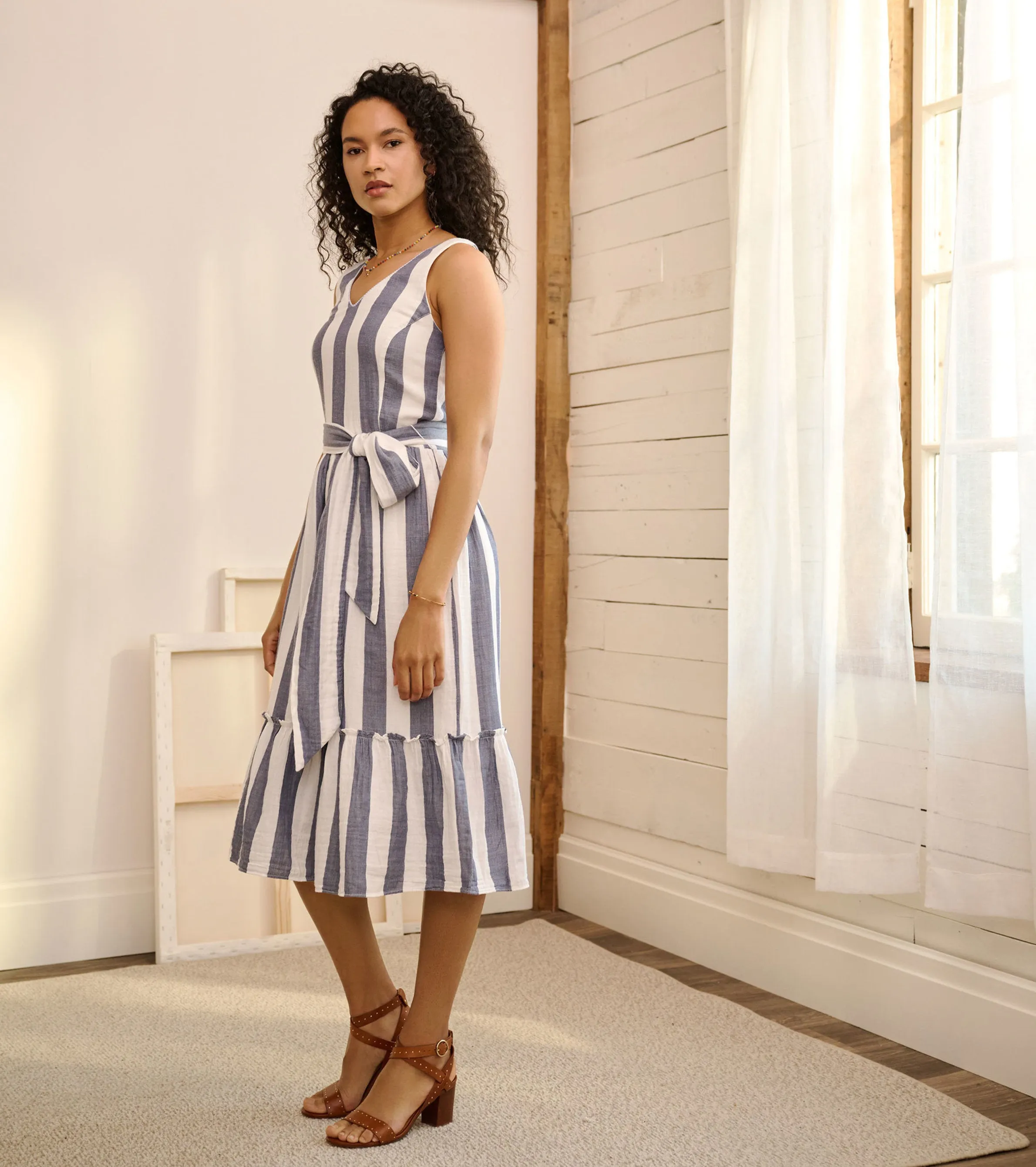 Sydney Midi Dress - Summer Stripes -Hatley